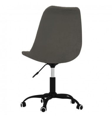  Pasukamos valgomojo kėdės, 2vnt., tamsiai pilkos, audinys - Valgomojo Kėdės - 6