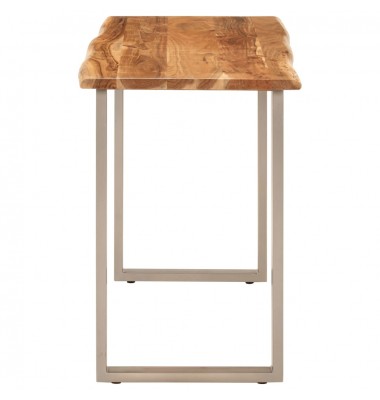  Valgomojo stalas, 110x50x76cm, akacijos medienos masyvas - Stalai - 3
