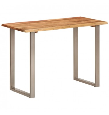  Valgomojo stalas, 110x50x76cm, akacijos medienos masyvas - Stalai - 9