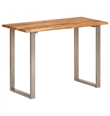  Valgomojo stalas, 110x50x76cm, akacijos medienos masyvas - Stalai - 10