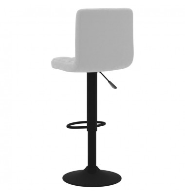  Baro taburetės, 2vnt., šviesiai pilkos spalvos, aksomas - Baro kėdės - 6