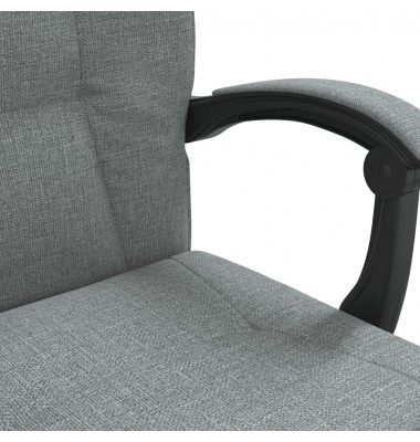  Atlošiama biuro kėdė, tamsiai pilkos spalvos, audinys - Biuro kėdės - 9
