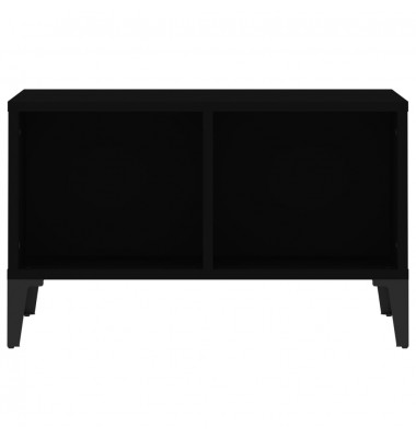  Kavos staliukas, juodas, 60x50x36,5cm, apdirbta mediena - Kavos staliukai - 5