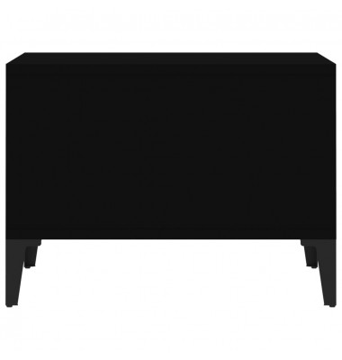  Kavos staliukas, juodas, 60x50x36,5cm, apdirbta mediena - Kavos staliukai - 6