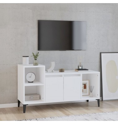 Televizoriaus spintelė, baltos spalvos, 100x35x55cm, mediena - TV spintelės - 1