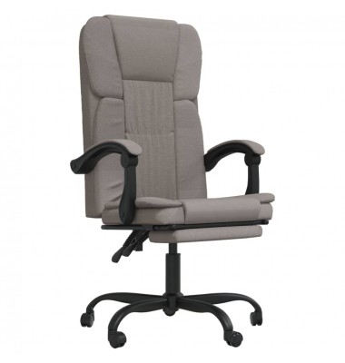  Atlošiama biuro kėdė, taupe spalvos, audinys - Biuro kėdės - 2