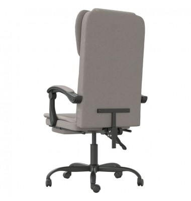 Atlošiama biuro kėdė, taupe spalvos, audinys - Biuro kėdės - 5