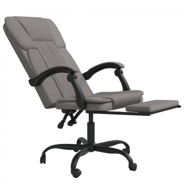  Atlošiama biuro kėdė, taupe spalvos, audinys - Biuro kėdės - 6