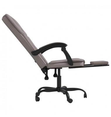  Atlošiama biuro kėdė, taupe spalvos, audinys - Biuro kėdės - 7
