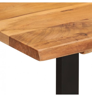  Valgomojo stalas, 110x50x76cm, akacijos medienos masyvas - Stalai - 5