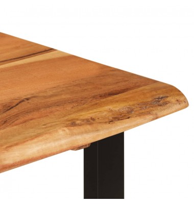  Valgomojo stalas, 110x50x76cm, akacijos medienos masyvas - Stalai - 6