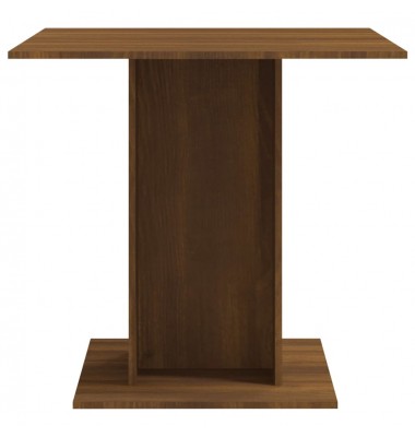  Valgomojo stalas, rudas ąžuolo, 80x80x75cm, apdirbta mediena - Stalai - 4
