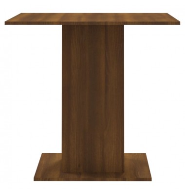  Valgomojo stalas, rudas ąžuolo, 80x80x75cm, apdirbta mediena - Stalai - 5