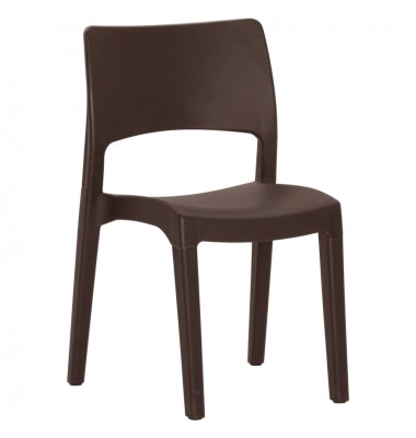  Sodo kėdės, 2vnt., moka spalvos, polipropilenas - Lauko kėdės - 3
