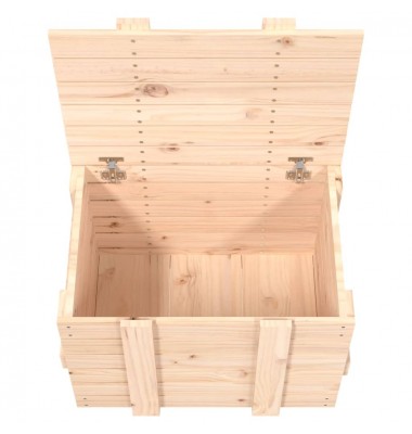  Daiktadėžė, 58x40,5x42cm, pušies medienos masyvas - Daiktadėžės - 9