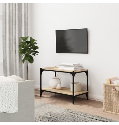  Televizoriaus spintelė, ąžuolo, 60x33x41cm, mediena ir plienas - TV spintelės - 1