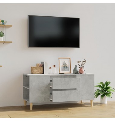  Televizoriaus spintelė, betono pilka, 102x44,5x50cm, mediena - TV spintelės - 1