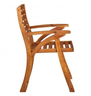  Sodo kėdės su pagalvėlėmis, 8vnt., akacijos medienos masyvas - Lauko kėdės - 6