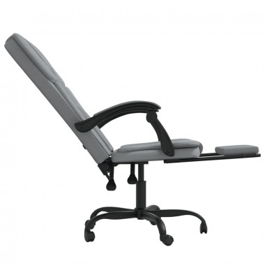  Atlošiama biuro kėdė, šviesiai pilkos spalvos, audinys - Biuro kėdės - 7