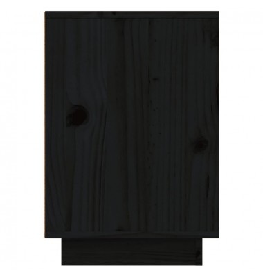  Naktinės spintelės, 2vnt., juodos, 50x34x50cm, pušies masyvas - Naktinės spintelės - 8