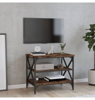  Televizoriaus spintelė, dūminio ąžuolo, 60x40x50cm, mediena - Žurnaliniai staliukai - 1