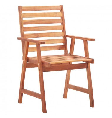  Lauko valgomojo kėdės, 8vnt., akacijos medienos masyvas  - Lauko kėdės - 2