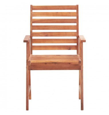  Lauko valgomojo kėdės, 8vnt., akacijos medienos masyvas  - Lauko kėdės - 3