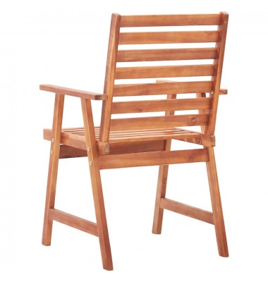 Lauko valgomojo kėdės, 8vnt., akacijos medienos masyvas  - Lauko kėdės - 5