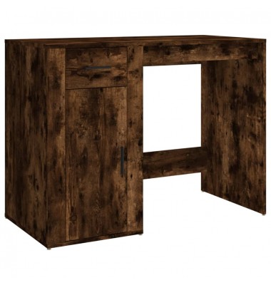  Rašomasis stalas, dūminio ąžuolo, 100x49x75cm, apdirbta mediena - Rašomieji stalai - 2