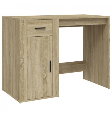  Rašomasis stalas, ąžuolo, 100x49x75cm, apdirbta mediena - Rašomieji stalai - 2