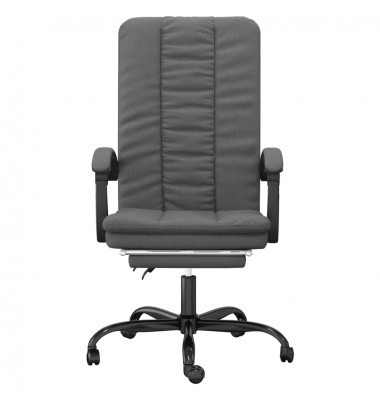  Atlošiama biuro kėdė, tamsiai pilkos spalvos, audinys - Biuro kėdės - 3