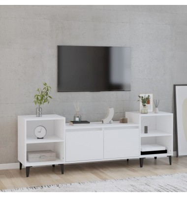  Televizoriaus spintelė, baltos spalvos, 160x35x55cm, mediena - TV spintelės - 1