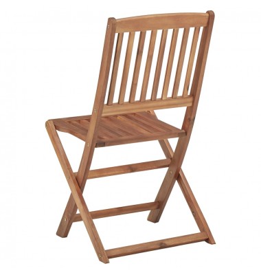  Sulankstomos lauko kėdės, 2vnt., akacijos medienos masyvas - Lauko kėdės - 5