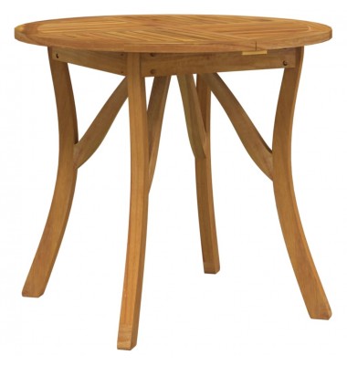  Sodo stalas, 85cm skersmens, akacijos medienos masyvas - Lauko stalai, staliukai - 2