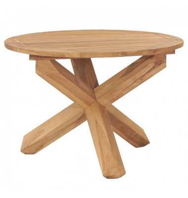  Sodo valgomojo stalas, 110x75cm, tikmedžio medienos masyvas - Lauko stalai, staliukai - 1