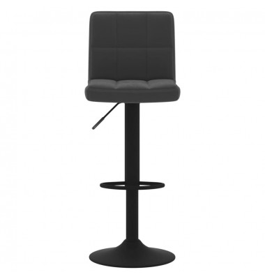  Baro taburetės, 2vnt., juodos spalvos, aksomas - Baro kėdės - 4