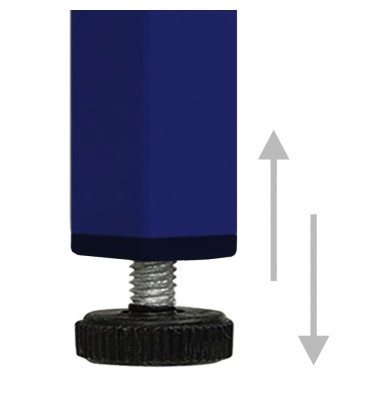  Sandėliavimo spintelė, tamsiai mėlyna, 80x35x101,5cm, plienas - Biuro spintos, spintelės - 7