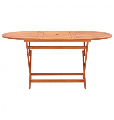  Sulankstomas sodo stalas, 160x85x74cm, eukalipto masyvas - Lauko stalai, staliukai - 2