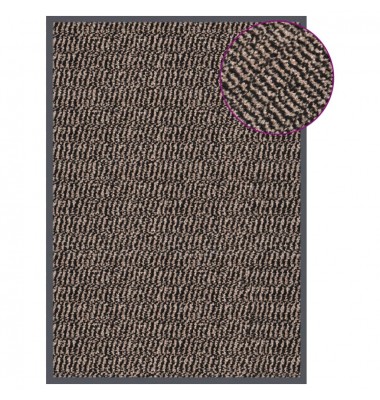  Durų kilimėlis, tamsiai rudos spalvos, 40x60cm, kuokštuotas - Durų, virtuvės kilimai - 1