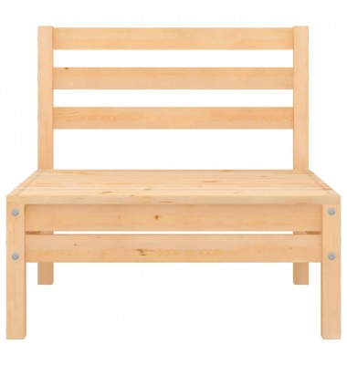  Sodo poilsio baldų komplektas, 4 dalių, pušies medienos masyvas - Lauko baldų komplektai - 6