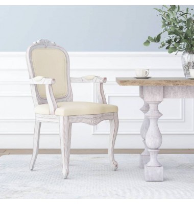  Valgomojo kėdė, smėlio spalvos, 62x59,5x100,5cm, linas - Valgomojo Kėdės - 1