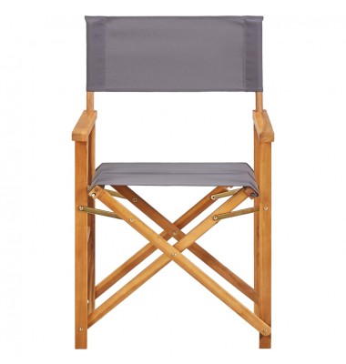  Režisieriaus kėdės, 2 vnt., akacijos medienos masyvas - Lauko kėdės - 3
