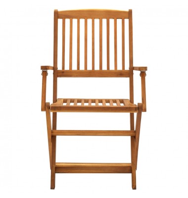  Sulankstomos lauko kėdės, 2vnt., akacijos medienos masyvas - Lauko kėdės - 3