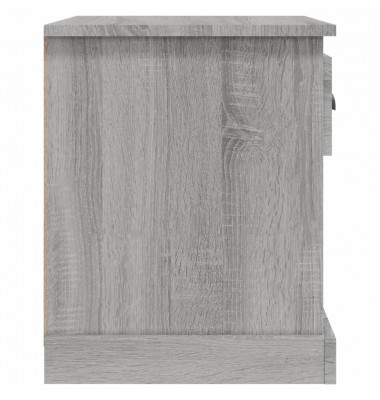  Naktinės spintelės, 2vnt., pilkos ąžuolo, 39x39x47,5cm, mediena - Naktinės spintelės - 9