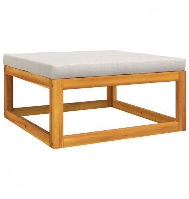  Sodo komplektas su pilkomis pagalvėlėmis, 8 dalių, mediena - Lauko baldų komplektai - 6