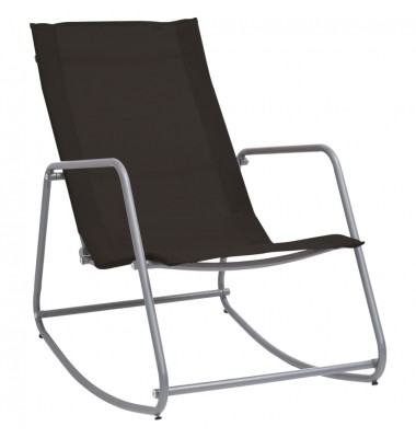 Supama sodo kėdė, juodos spalvos, 95x54x85cm, tekstilenas - Lauko kėdės - 1
