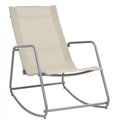  Supama sodo kėdė, kreminės spalvos, 95x54x85cm, tekstilenas - Lauko kėdės - 1