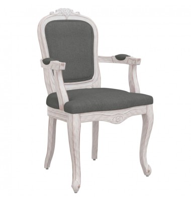  Valgomojo kėdė, tamsiai pilka, 62x59,5x100,5cm, audinys - Valgomojo Kėdės - 2
