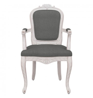  Valgomojo kėdė, tamsiai pilka, 62x59,5x100,5cm, audinys - Valgomojo Kėdės - 3