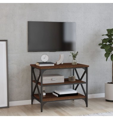  Televizoriaus spintelė, ruda ąžuolo, 60x40x50cm, mediena - Žurnaliniai staliukai - 1